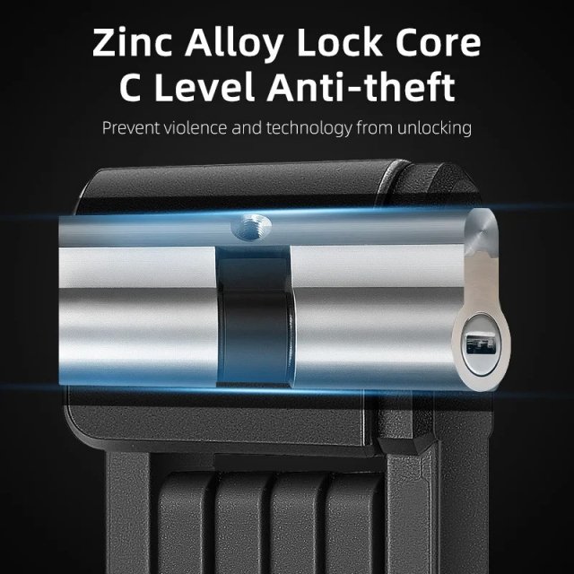 High Security Foldable Bicycle Lock - Image 4