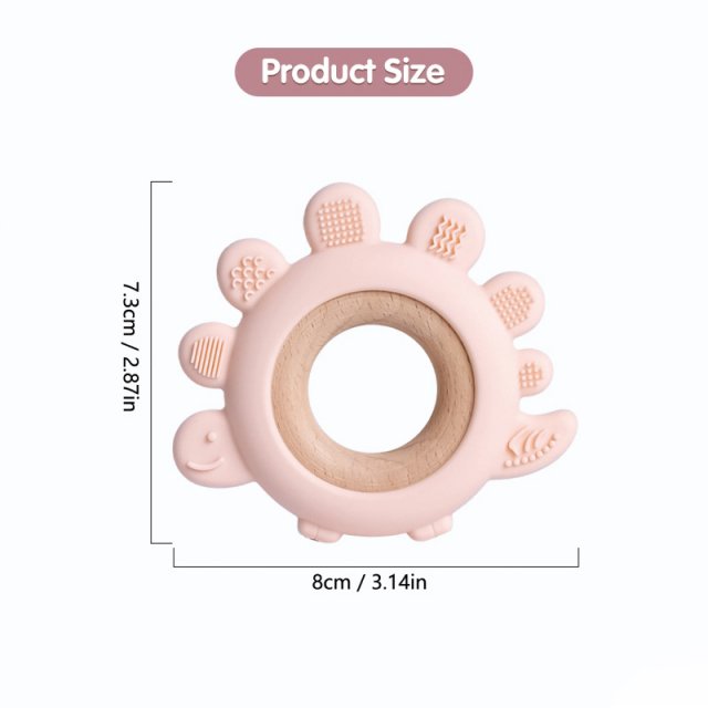 Baby Silicone Teething Ring - Image 6