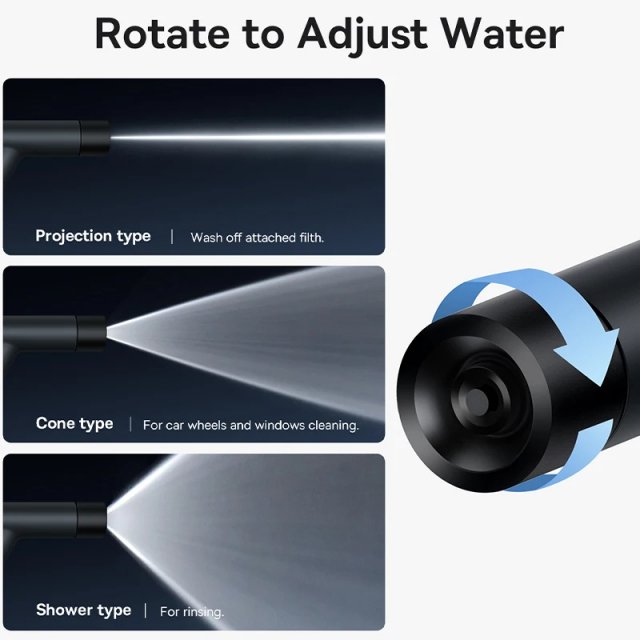 High Pressure Car Wash Spray Nozzle - Portable Water Gun - Image 5
