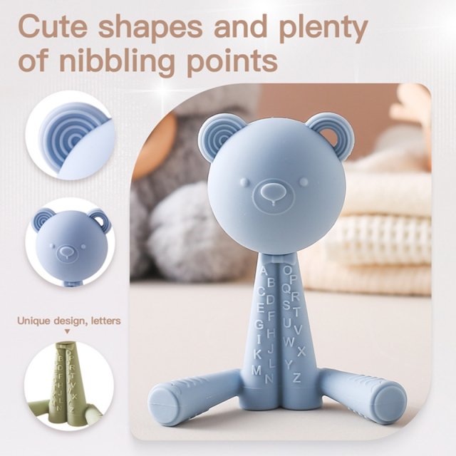 Durable Baby Teething Silicone Nursing Toys - Image 4