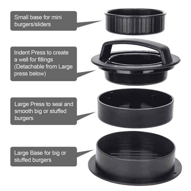 Non-Stick Stuffed Burger Press Patty Maker - Image 4