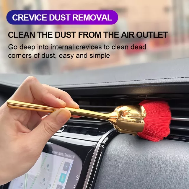 Universal Car Detailing Brush with Soft Bristles - Image 5