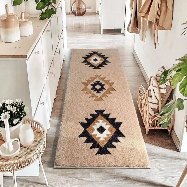 Plush Geometric Area Rug - Image 6