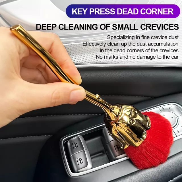 Universal Car Detailing Brush with Soft Bristles - Image 6