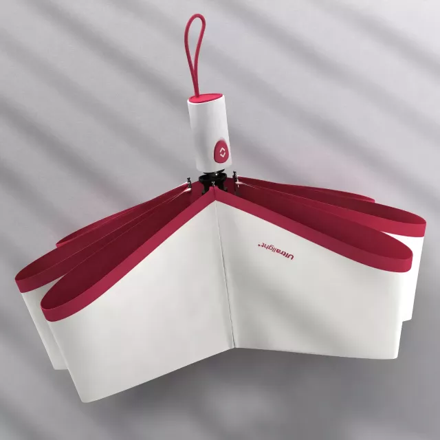 UV Protection Folding Automatic Umbrella for Women - Windproof and Waterproof - Image 4