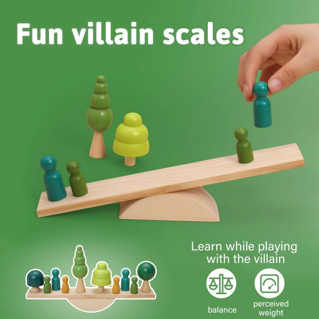 Colorful Wooden Balance Toys - Image 3