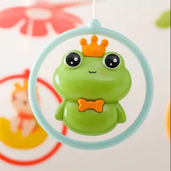 Musical Animal Baby Crib Mobile with Rattle Toys