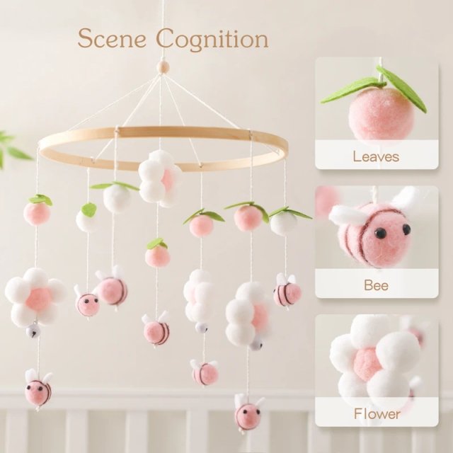 Wooden Baby Crib Mobile - Image 3