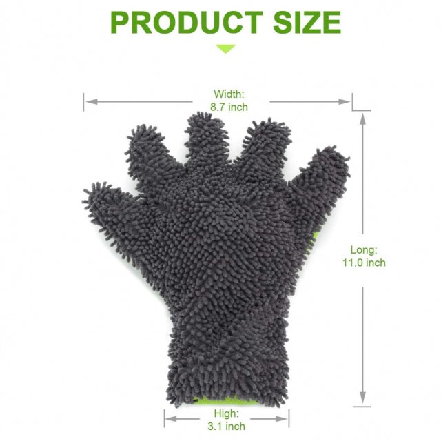 Double-Sided Microfiber Car Wash Gloves – Multi-Purpose Cleaning Tool for Cars and Home - Image 5