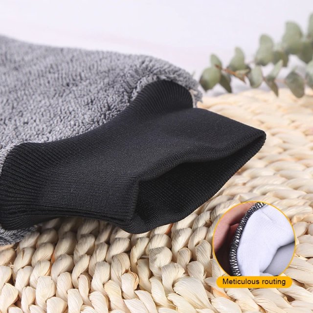 High Absorption Microfiber Car Wash Glove - Image 2