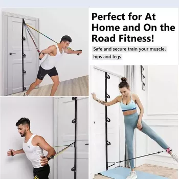 Upgrade Door Anchor Strap for Resistance Bands: Portable Gym Attachment