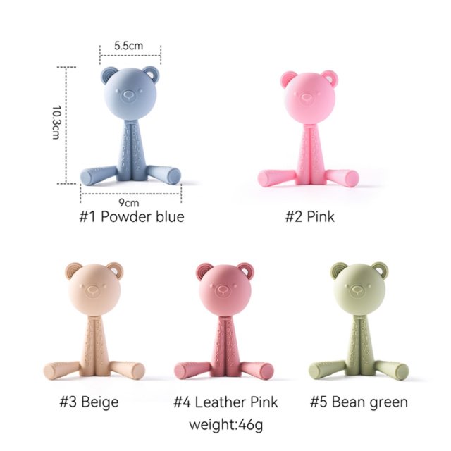 Durable Baby Teething Silicone Nursing Toys - Image 9