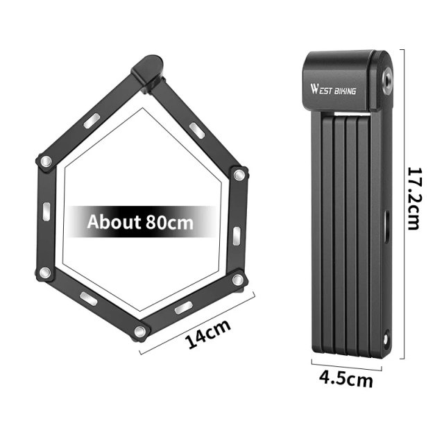 High Security Foldable Bicycle Lock - Image 8