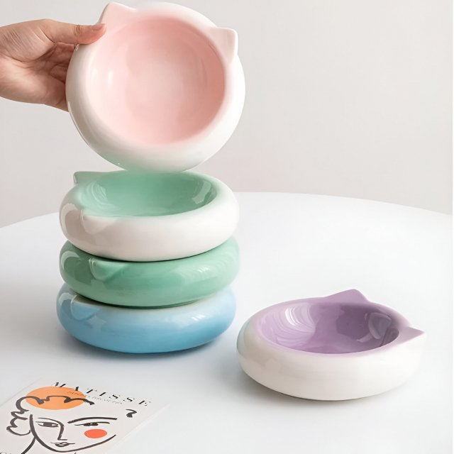 Ceramic Anti-Slip Pet Bowl for Small Dogs and Cats - Image 3