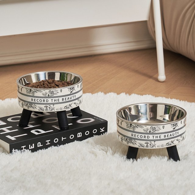 Stainless Steel Anti-Slip Cat & Dog Feeding Bowl - Image 3