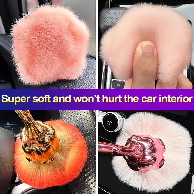 Universal Car Detailing Brush with Soft Bristles - Image 7