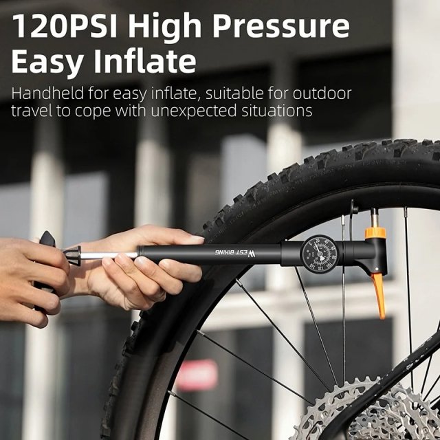 Portable Bicycle Pump for All Bike Types - Image 5