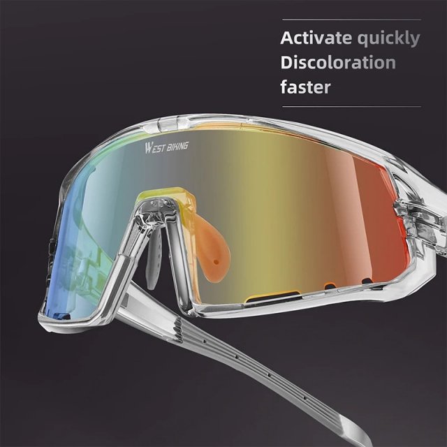 Photochromic Cycling Sunglasses - Image 3