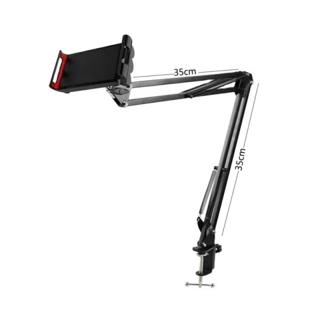 360° Rotating Long Arm Phone & Tablet Holder - Image 5