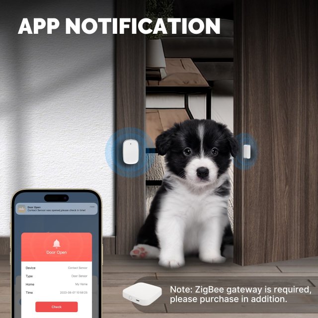 Tuya ZigBee Smart Window and Door Sensor - Image 4