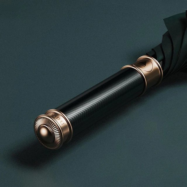 Automatic Windproof Long Handle Umbrella - Image 3