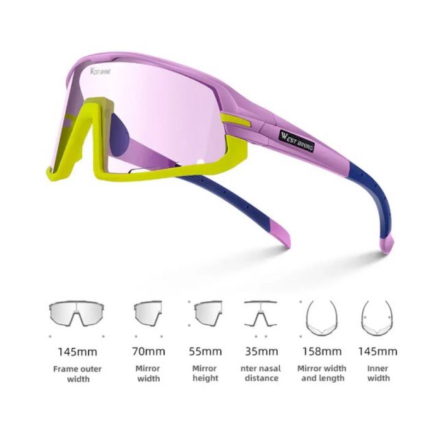 Photochromic Cycling Sunglasses - Image 8