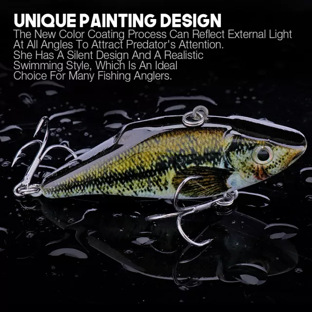 Vibration Sinking Jerkbait VIB Wobbler Fishing Lures - Image 3