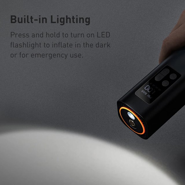 Portable Mini Car Air Compressor with Smart Digital Display - Image 3