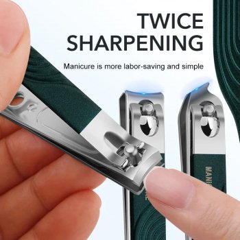 5-Piece Stainless Steel Manicure Set for Perfect Nail Care