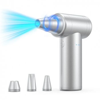 Cordless Rechargeable Portable Hair Dryer for Travel, Camping, and Outdoor Use