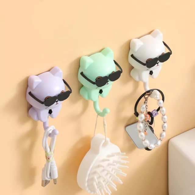 Adorable Cartoon Cat Coat Hook - Image 4