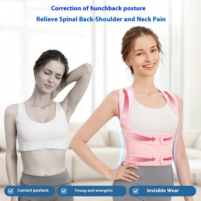 Posture Corrector & Lumbar Support Brace - Image 3