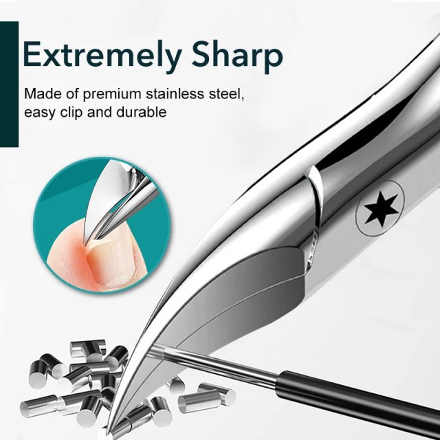 Precision Ingrown Toenail Clippers for Thick and Curly Nails - Image 6