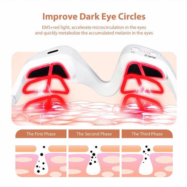 Eye Massager for Dark Circles, Wrinkle Reduction & Eye Fatigue Relief - Image 7