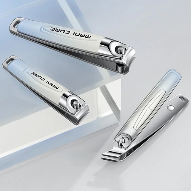 5-Piece Stainless Steel Nail Clippers Set for Manicure & Pedicure - Image 5