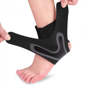 Adjustable Elastic Ankle Support Brace – Compression Stabilizer