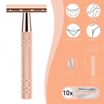 Eco-Friendly Double Edge Safety Razor
