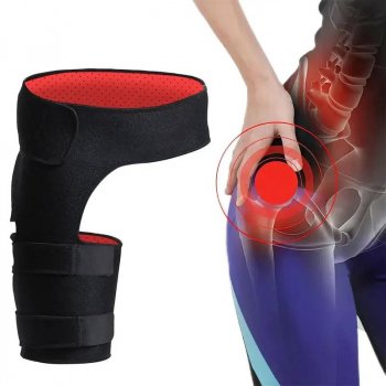 Hip Brace Thigh Compression Sleeve for Hip Pain Relief, Sciatica, and Muscle Strain Support