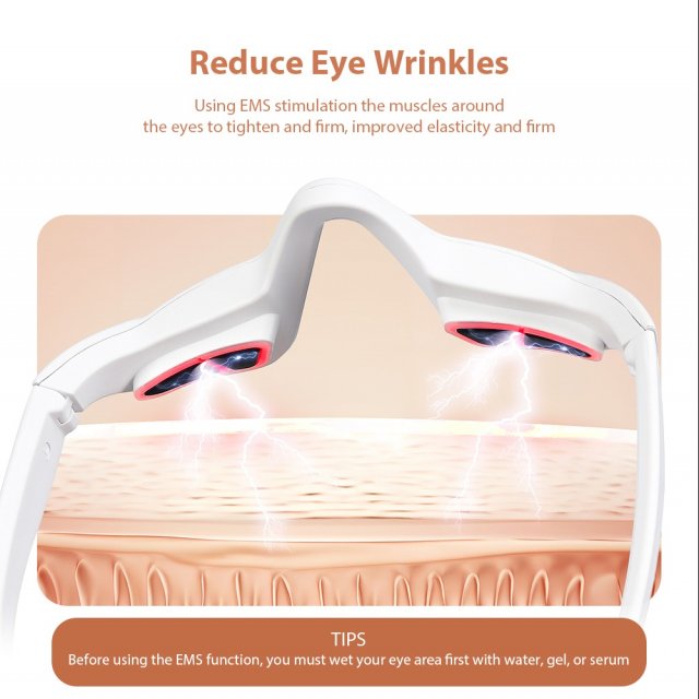 Eye Massager for Dark Circles, Wrinkle Reduction & Eye Fatigue Relief - Image 6