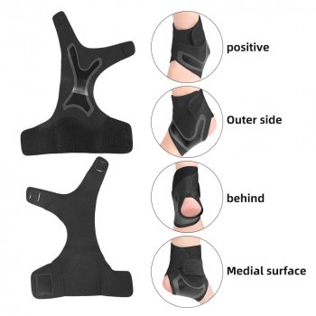 Adjustable Elastic Ankle Support Brace – Compression Stabilizer