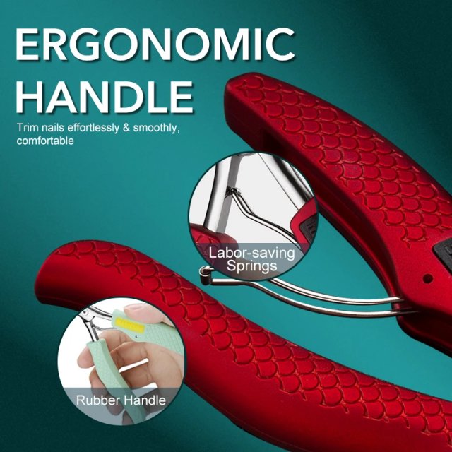 Precision Ingrown Toenail Clippers for Thick and Curly Nails - Image 4