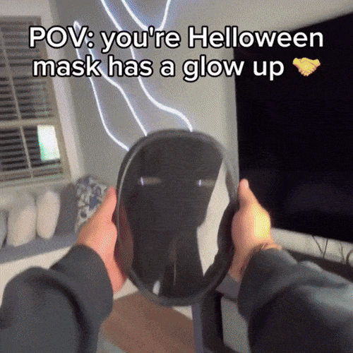 LED Neon Bluetooth Mask
