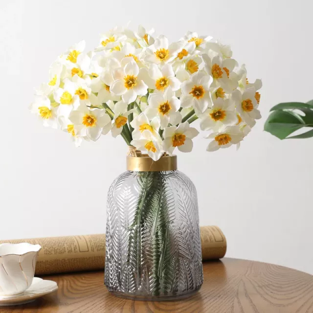 6-Piece Artificial Narcissus Flower Bouquet - Image 8