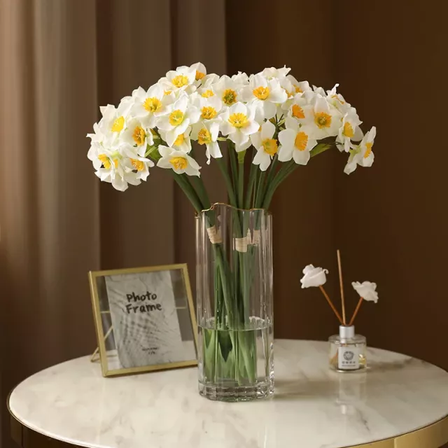 6-Piece Artificial Narcissus Flower Bouquet - Image 7