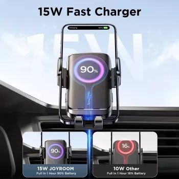 Wireless Car Phone Holder & Charger