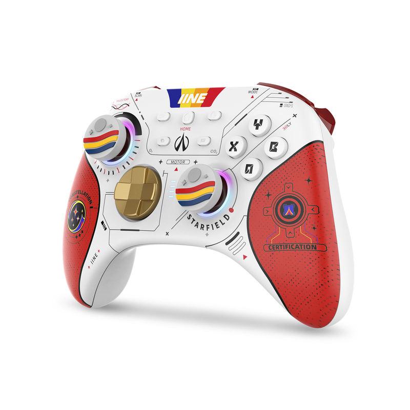 thumbnail image 2 of MOMEN Wireless PC Gaming Controller – Hall Effect Joysticks, RGB Buttons, Back Paddles | Works With Windows, Android, Switch, IOS, Steam Deck 2 of 13