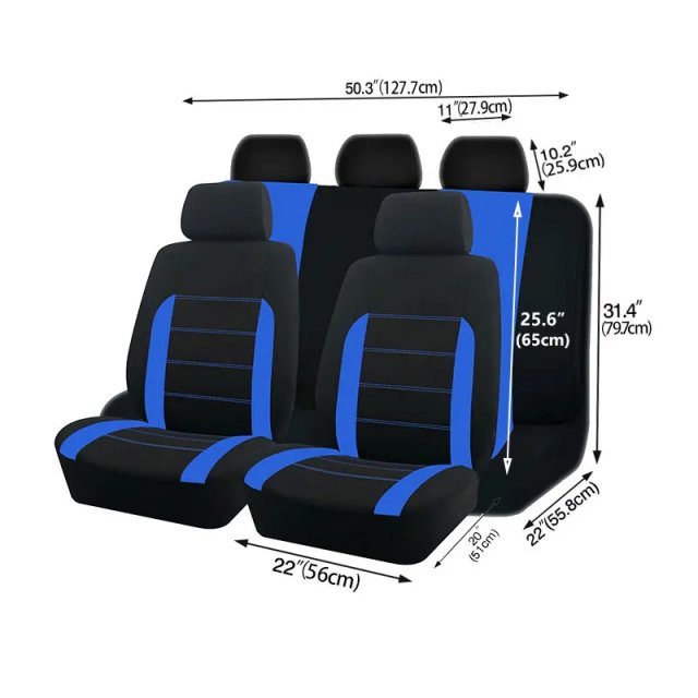 Universal Fabric Car Seat Covers - Image 5