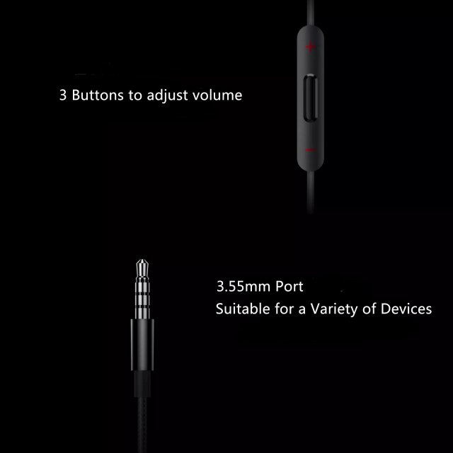 Premium Wired In-Ear Earphones with Built-in Microphone - Image 4