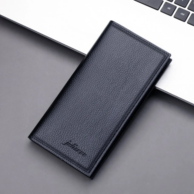 Fashion Coin ID Long Wallet with Multiple Card Slots and Clutch Bag - Image 5