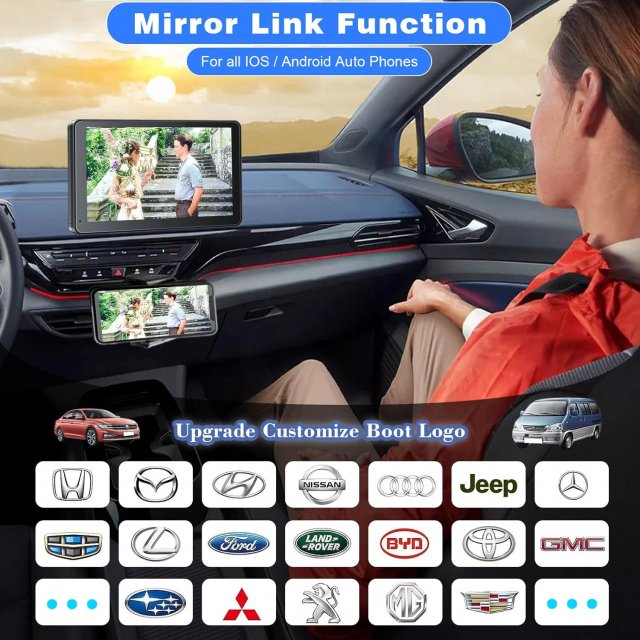 7" Portable Wireless CarPlay - Image 4